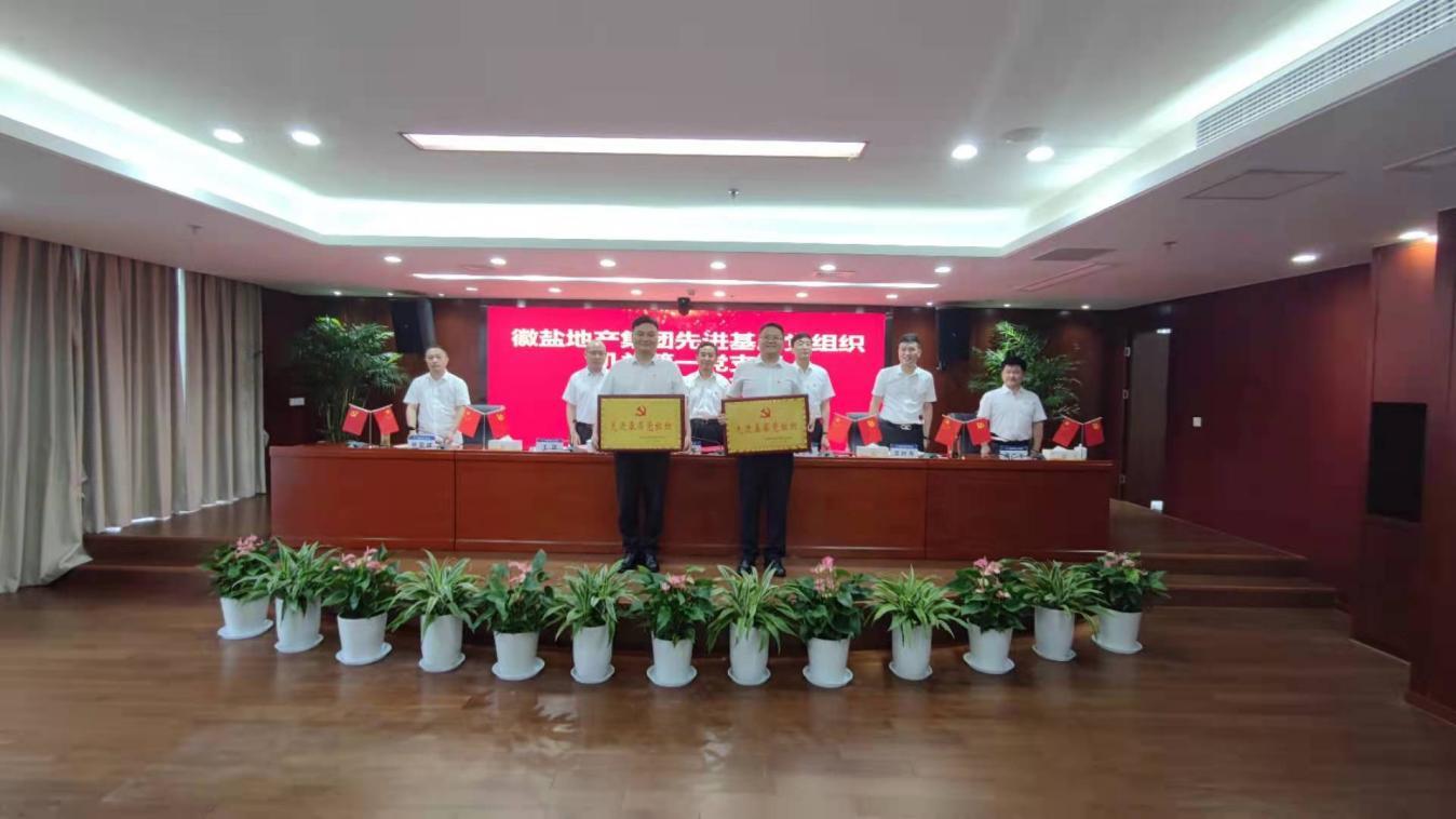 徽盐地产集团开展“七个一”系列活动，，，，，推动党史学习教育出新出彩